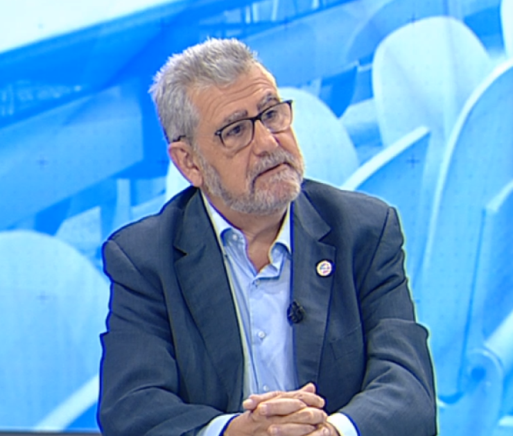José Antonio Mayoral, rector de la Universidad de Zaragoza, este miércoles en el programa Buenos Días Aragón.