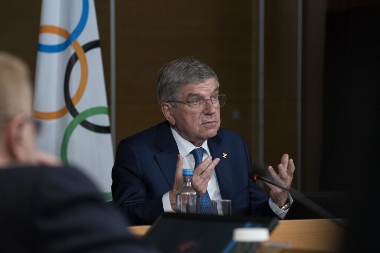 Thomas Bach, presidente del Comité Olímpico Internacional. (Archivo, IOC / GREG MARTIN).