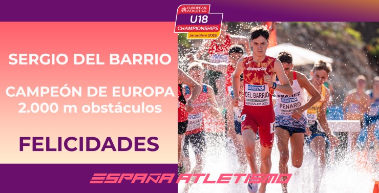 Sergio del Barrio logra el título de Campeón de Europa.