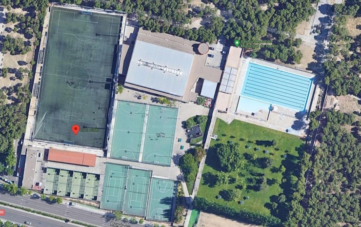 Centro Deportivo Municipal de Torrero. / Google Maps.
