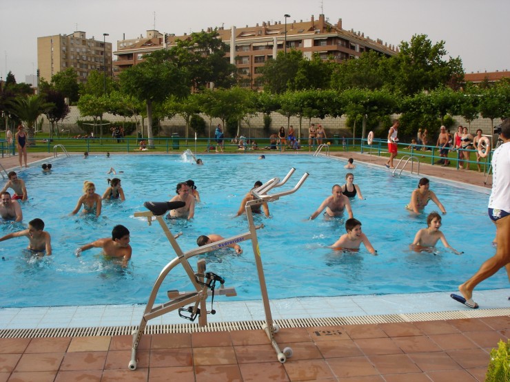 Imagen de archivo de una piscina municipal. (Ayuntamiento de Zaragoza).