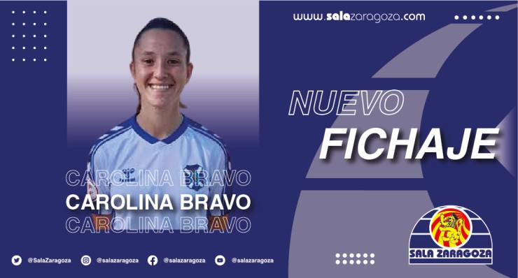 Carolina Bravo, nueva jugadora del Sala Zaragoza.