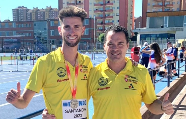 Daniel Jimeno se ha proclamado subcampeón de España Sub-23 en 10km marcha. Foto: Alcampo Scorpio71