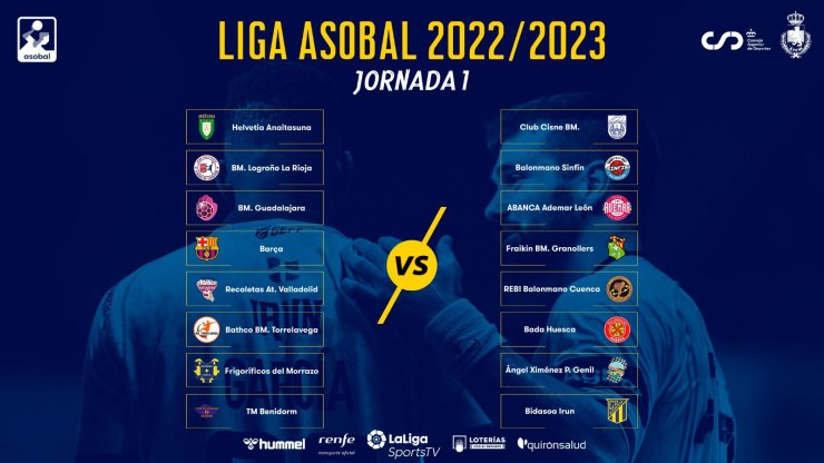 Primera jornada de la Liga Asobal.