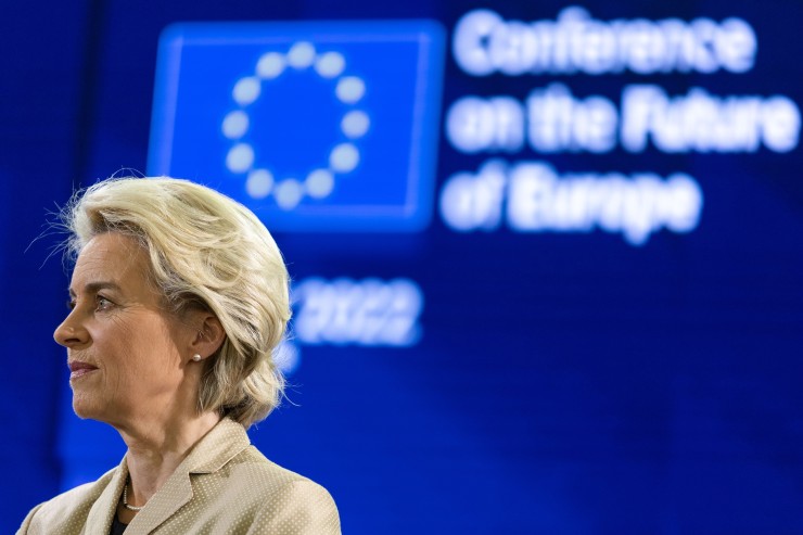 Imagen de archivo de la presidenta de la Unión Europea./ Europa Press