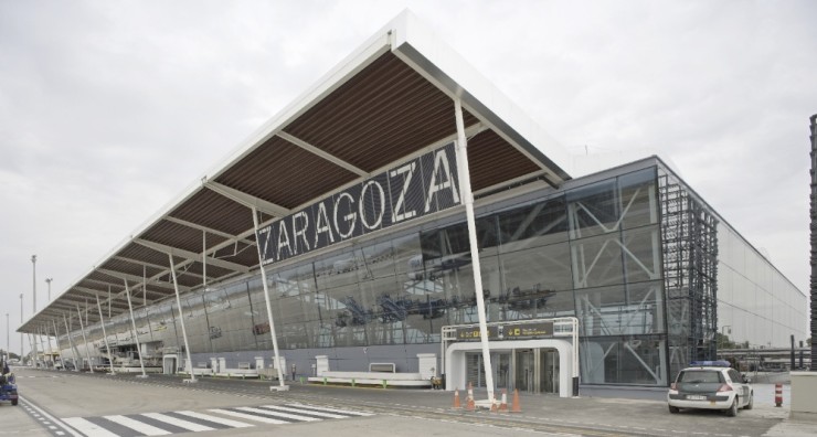 Imagen del aeropuerto de Zaragoza.