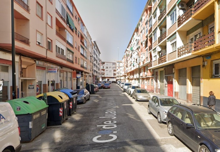 Calle José Gárate, en Zaragoza, donde ocurrieron los hechos. / Google Maps