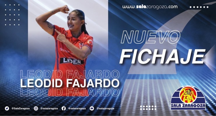 La colombiana Leodid Fajardo. Foto: Sala Zaragoza