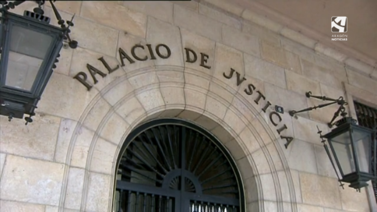 Fachada del palacio de Justicia de Teruel./ CARTV.