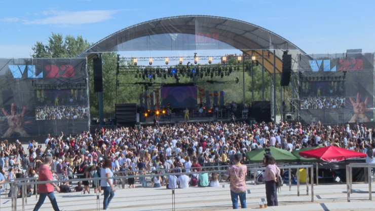 Imagen de archivo del festival Vive Latino el pasado septiembre.