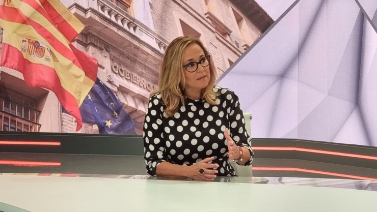 Mayte Pérez, consejera de Presidencia del Gobierno de Aragón en el programa Buenos Días.