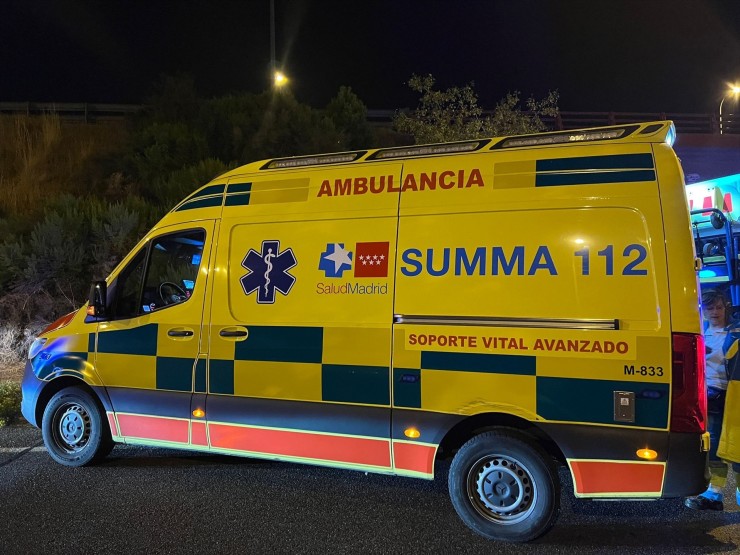 Ambulancia del Summa 112. (Foto: Emergencias 112 Comunidad de Madrid).