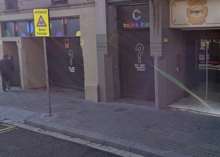 Discoteca Colors Club en La Rambla / GOOGLE MAPS