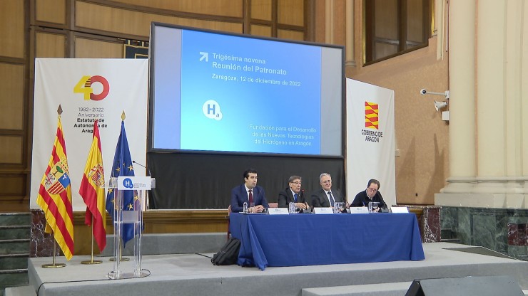Reunión del Patronato de la Fundación Hidrógeno Aragón.