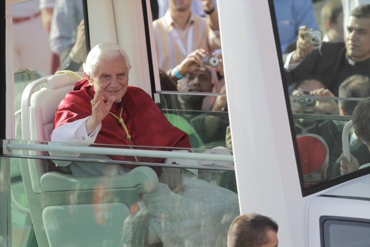 Benedicto XVI, en una imagen de archivo cuando era Papa. / EP.