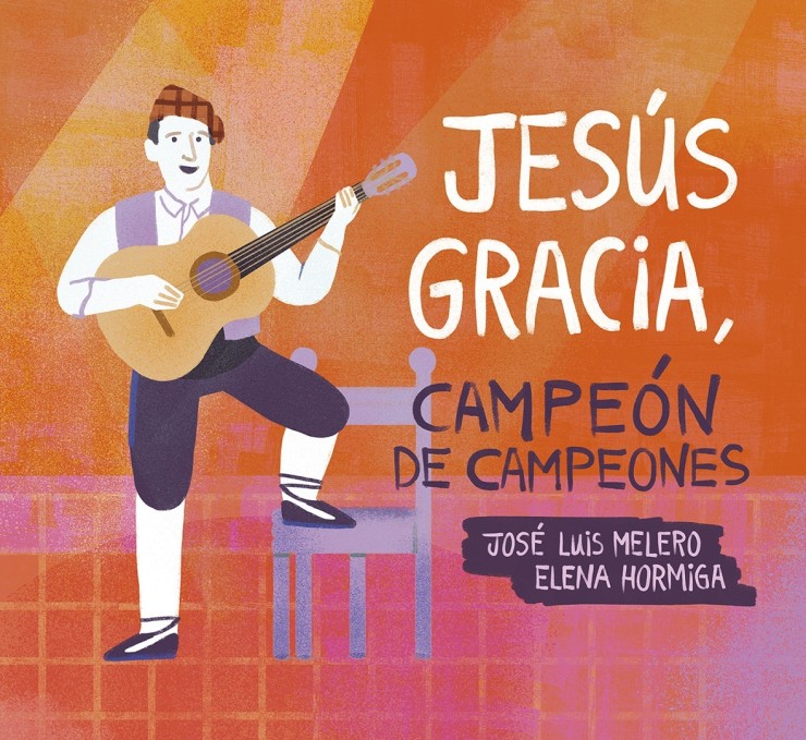 Portada del nuevo título de la Colección Zaurines, 'Jesús Gracias, campeón de campeones'. | Comarca Campo de Belchite