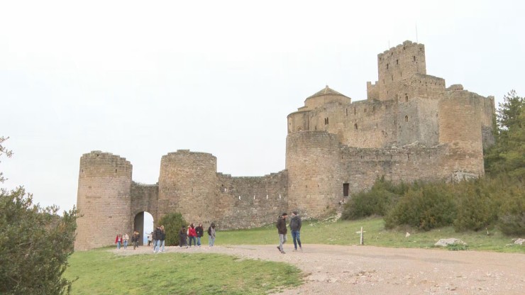 La fortaleza románica de Loarre es la mejor conservada de Europa.