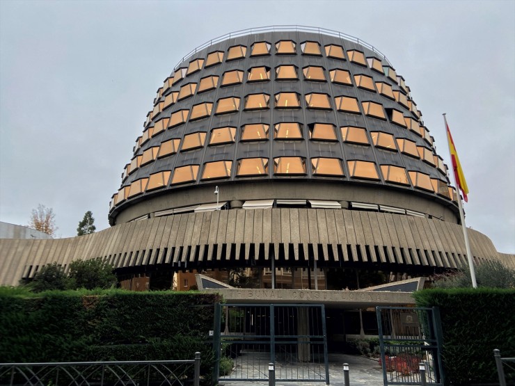 Fachada del edificio del Tribunal Constitucional de España. / EP.