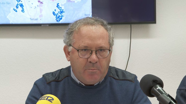 Mariano Tomás, portavoz de energía y medio ambiente del Movimiento Teruel Existe.