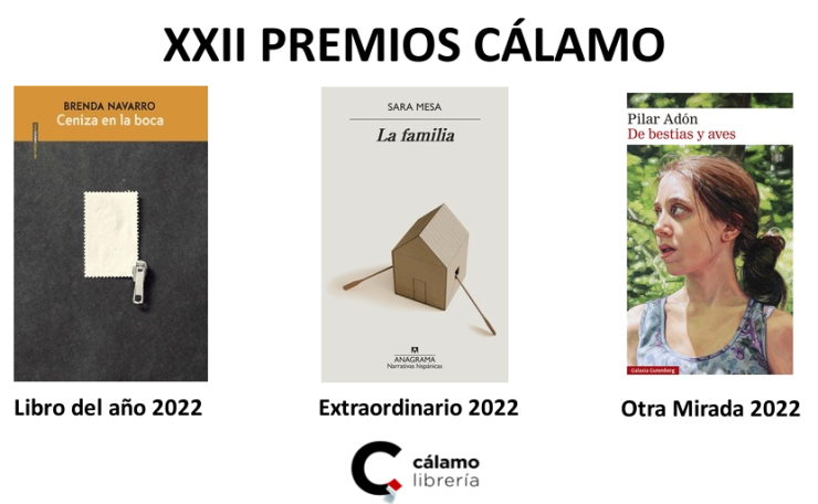 Brenda Navarro, Pilar Adón y Sara Mesa se imponen en los Premios Cálamo