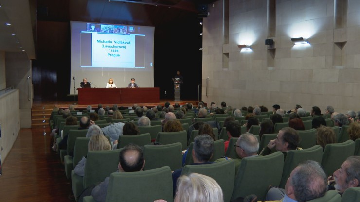 Primera jornada del “I Foro Internacional Democracia y Totalitarismos: el Holocausto como advertencia” que se celebra en Huesca.