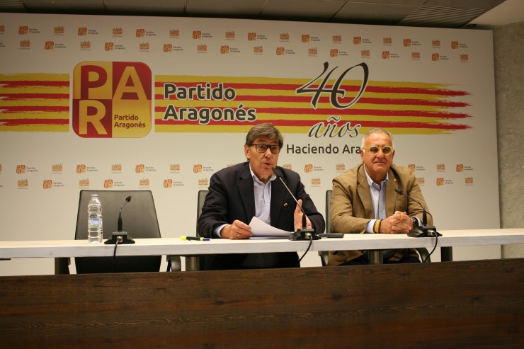 Arturo Aliaga y Clemente Sánchez-Garnica. / Europa Press