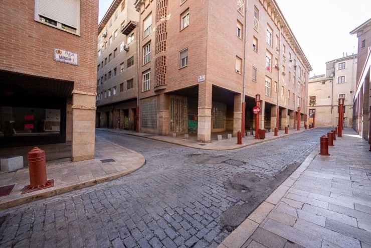 Las vías Mundir, Arcedianos y Sepulcro serán de plataforma única para mejorar la accesibilidad y el espacio. / Ayuntamiento de Zaragoza.