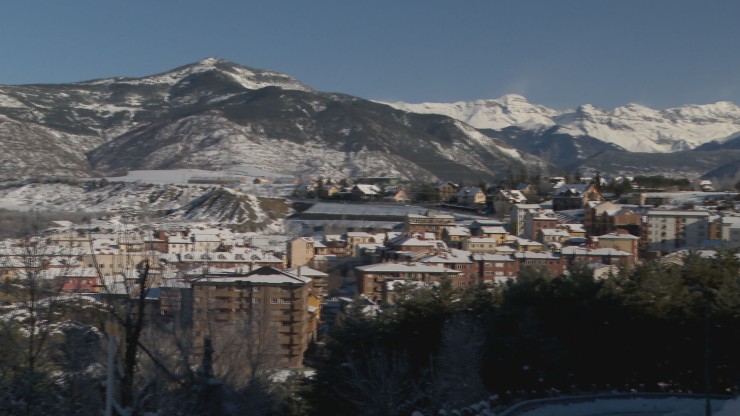 Sabiñánigo (Huesca) es uno de los municipios afectados con problemas de suministro eléctrico.