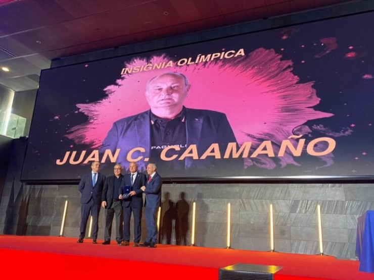 La labor de Juan Carlos Caamaño ha sido reconocida este lunes por el Comité Olímpico Español.