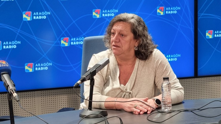 María Ángeles Júlvez, directora general de Justicia del Gobierno de Aragón, en Aragón Radio.