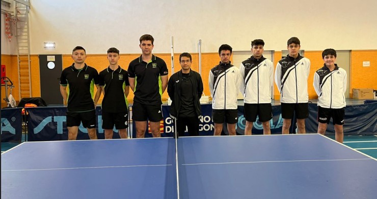 Imagen del School Zaragoza Contazara, equipo de Segunda División nacional masculina. Foto: FATM