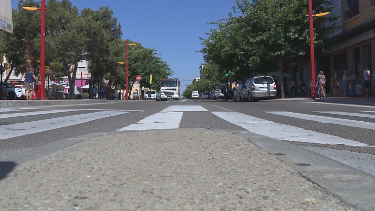 La avenida de Logroño, en Casetas, es una de las vías en las que se actuará.