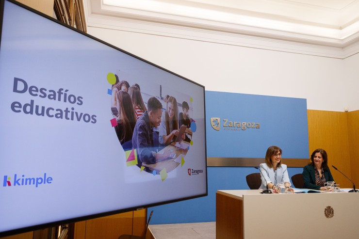 Presentación de ‘Desafíos por la igualdad’, un proyecto dirigido a los más jóvenes. / Ayuntamiento de Zaragoza