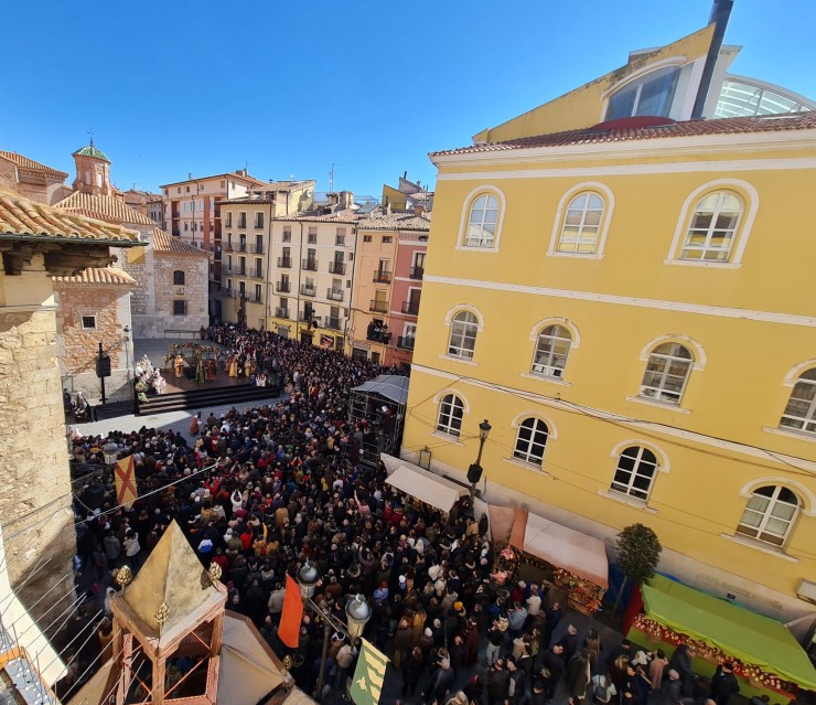 Teruel regresa al siglo XIII para celebrar las bodas de Isabel de Segura. / Ayuntamiento de Teruel