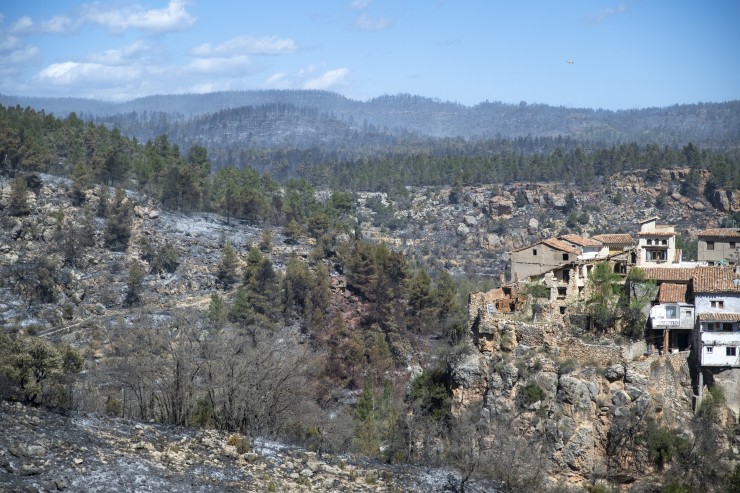 El incendio ha afectado ya a unas 4.300 hectáreas. / Lorena Sopêna-Europa Press