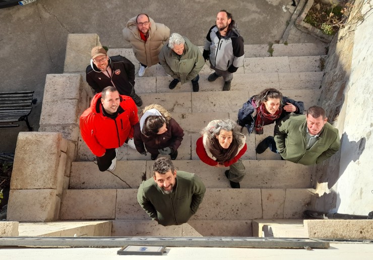 Participantes en el programa experiencial del INAEM en Frías de Albarracín. | INAEM