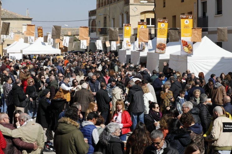 Trufa-te se ha convertido en un evento multitudinario en Sariñena. / Diputación de Huesca.