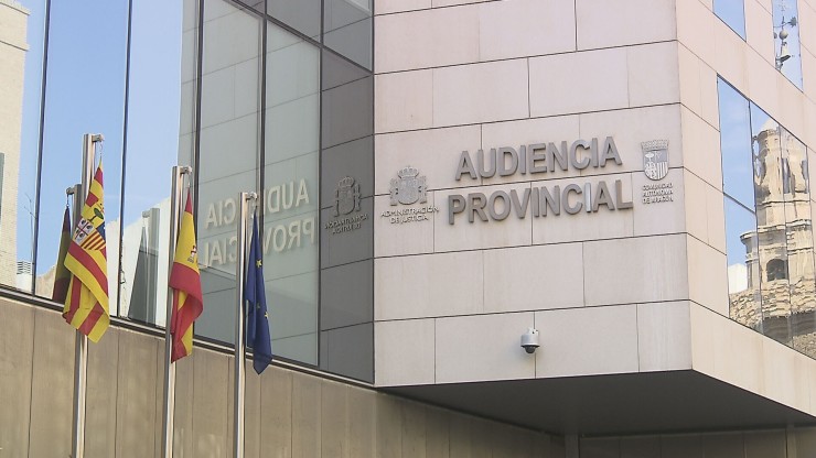Audiencia Provincial de Zaragoza, imagen de archivo.
