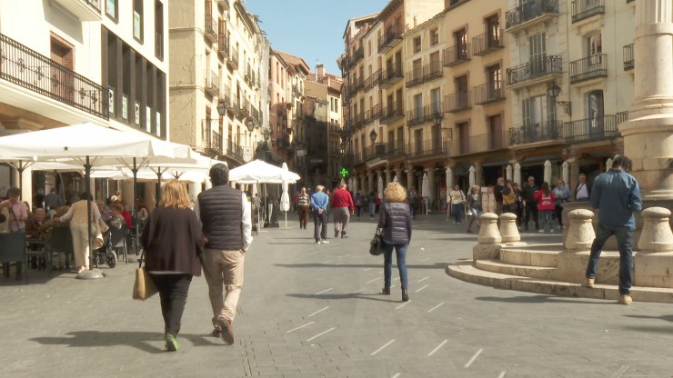 Plaza del Torico, Teruel.