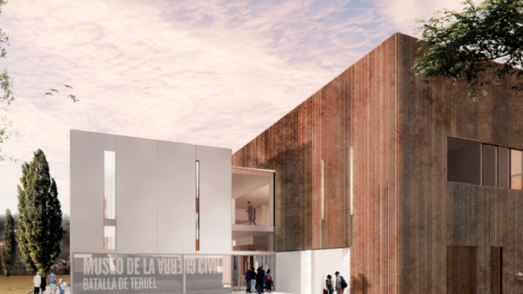 Recreación del 'Museo de la Guerra Civil, Batalla de Teruel'. / Gobierno de Aragón
