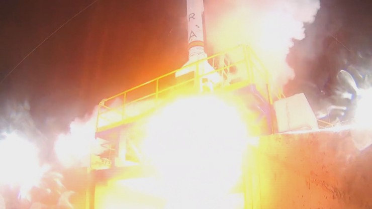El cohete Miura 1 ha sido testado en el aeropuerto de Teruel. / PLD Space.