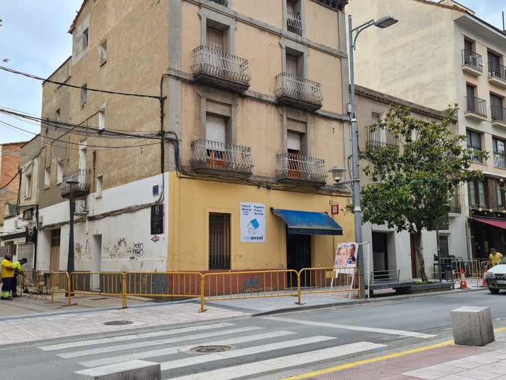 En el edificio desalojado, ubicado en calle Antonio Machado de Binéfar, tan solo residía una persona. | Ayuntamiento de Binéfar
