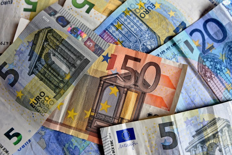 Billetes de euro. / Pixabay