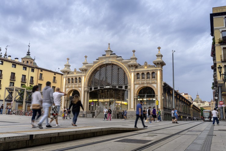 Imagen del Mercado Central de Zaragoza. / Ayuntamiento de Zaragoza.
