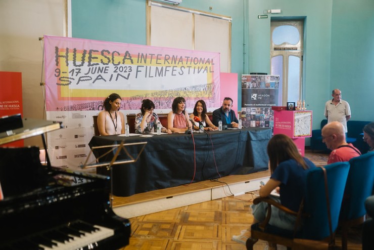 La presidenta anuncia los ganadores del 51º Festival Internacional de Cine de Huesca
