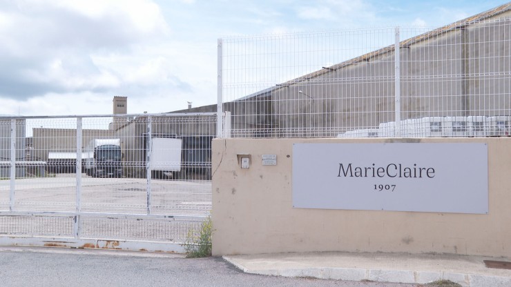 Inmediaciones de la fábrica de Marie Claire.