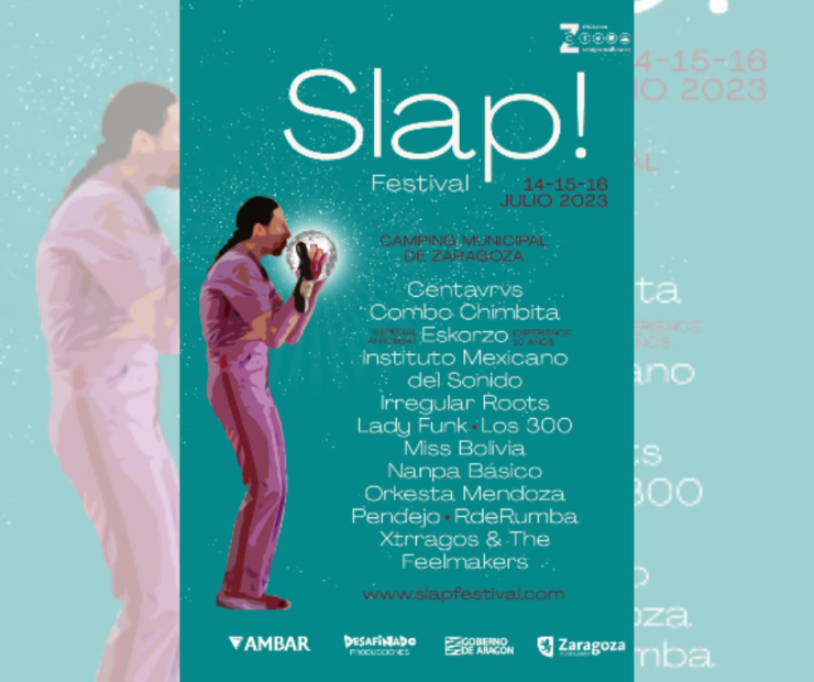 Cartel del festival Slap!. / Festival Slap!