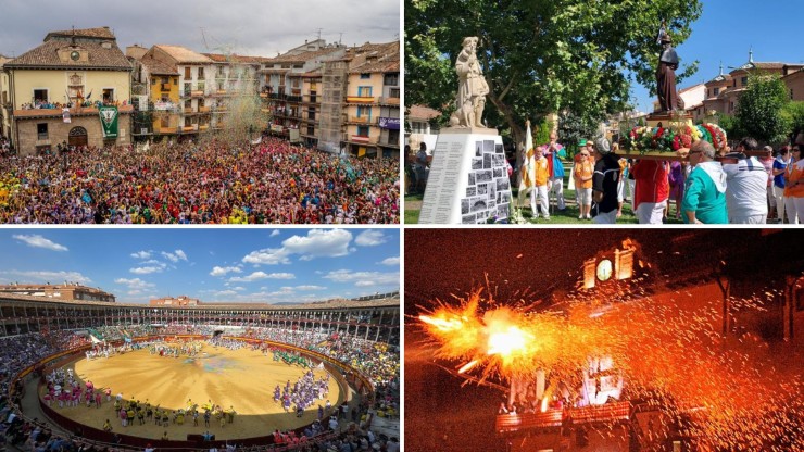 Las fiestas de San Roque de Calatayud aspiran a ser de Interés Turístico Nacional./ Interpeñas Calatayud