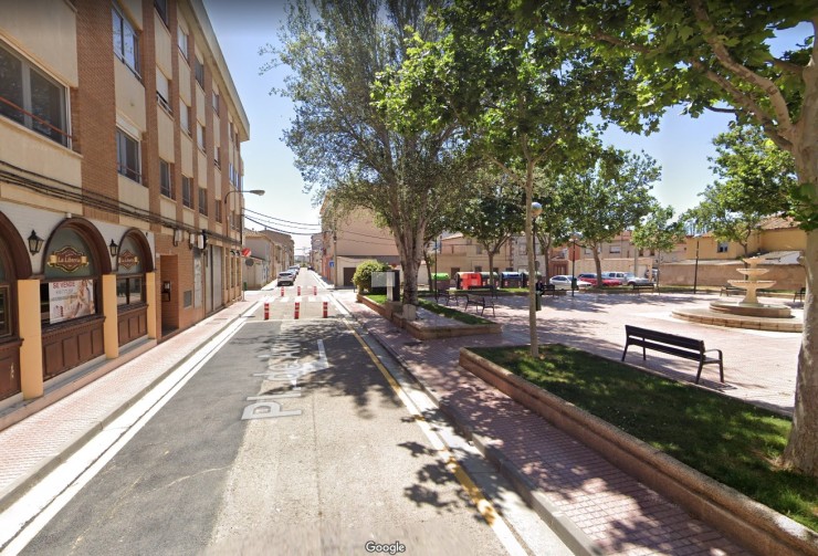 Plaza de Aragón de Monzalbarba. | Google Maps