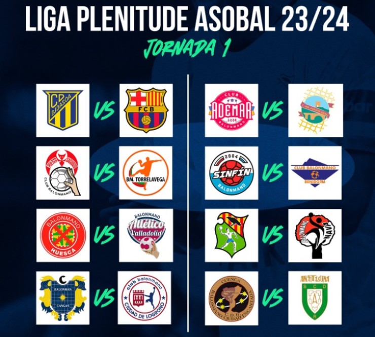 Primera jornada de la Liga Asobal.